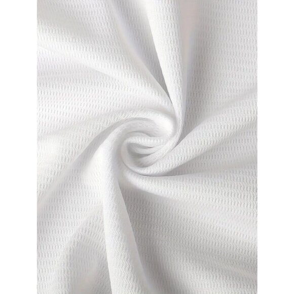 Sandlot Baseball Jersey Squints #5 White / Black Stitched Men's - Picture 6 of 6